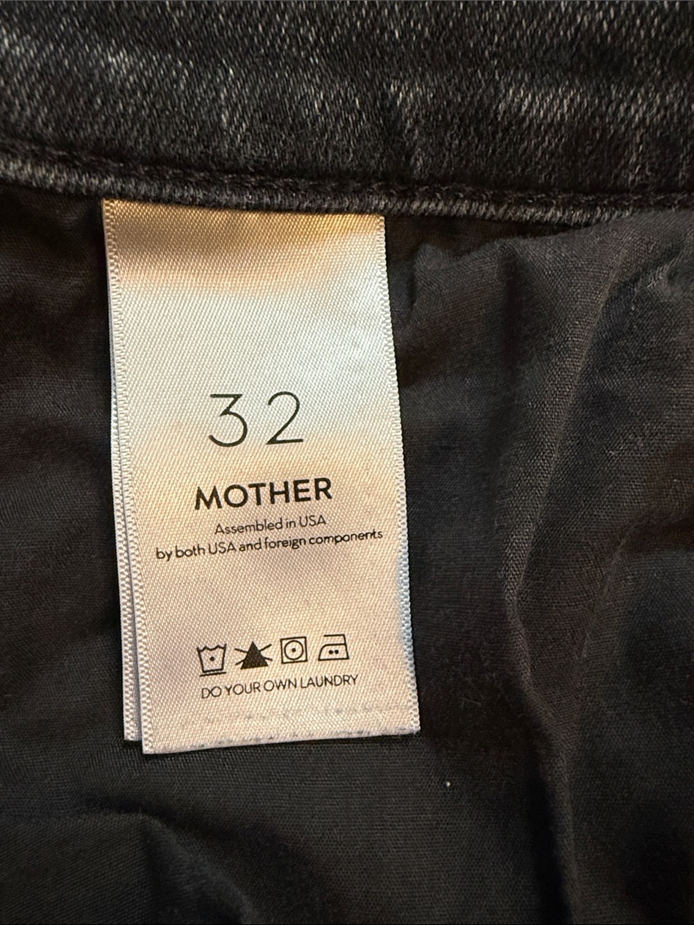 MOTHER The Seamed Swooner Skimp Jean in Train Stops Size 32 - Picture 12 of 16